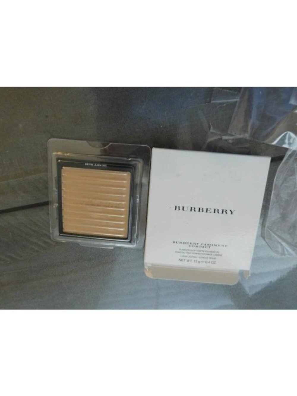 Burberry Cashmere Soft Matt Foundation  Honey Tester NEW in Box